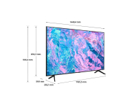 Samsung TV SAMSUNG 65" UE65CU7172U LED, 4K, Smart TV, HDR, DVB-T2/HE - 1375497 - zdjęcie 3